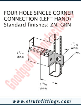 Channel Bracketry manufacturers India Strut Channel Brackets suppliers exporters in India Ludhiana