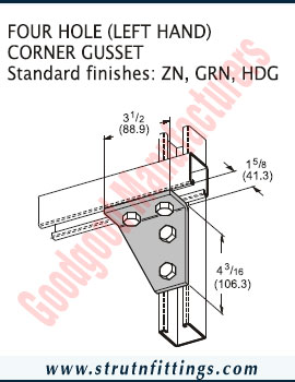 Channel Bracketry manufacturers India Strut Channel Brackets suppliers exporters in India Ludhiana