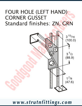 Channel Bracketry manufacturers India Strut Channel Brackets suppliers exporters in India Ludhiana