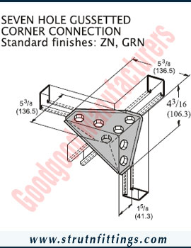 Channel Bracketry manufacturers India Strut Channel Brackets suppliers exporters in India Ludhiana