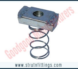 Safety Spring Nut manufacturers India Spring Channel Nuts suppliers exporters in India Ludhiana