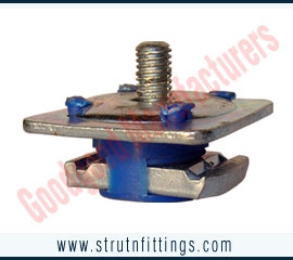 Kwik Nut with Plastic Cap / Kwikstrut manufacturers India Spring Channel Nuts suppliers exporters in India Ludhiana